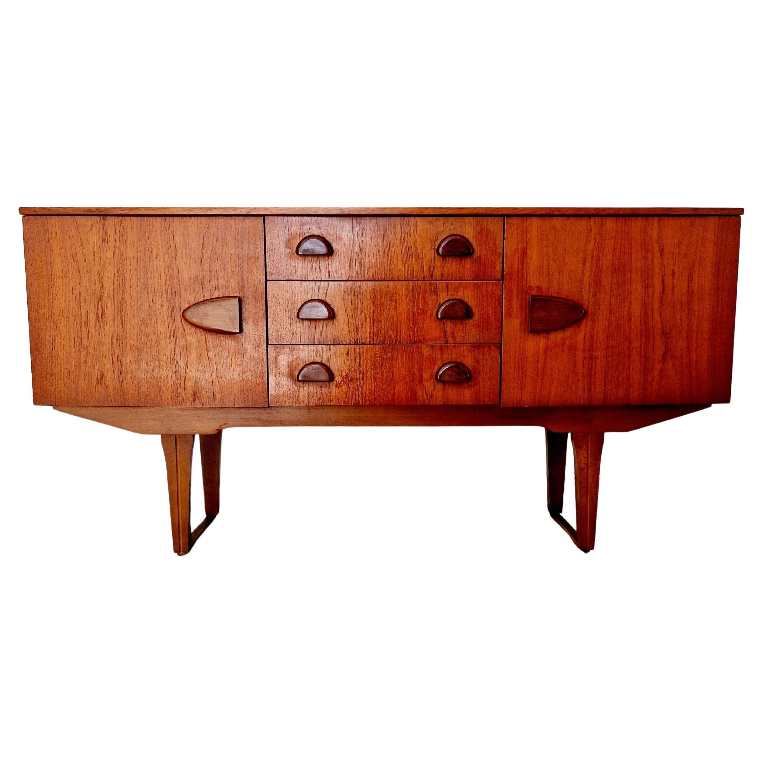 Mid Century Swedish Teak Sideboard 1960s