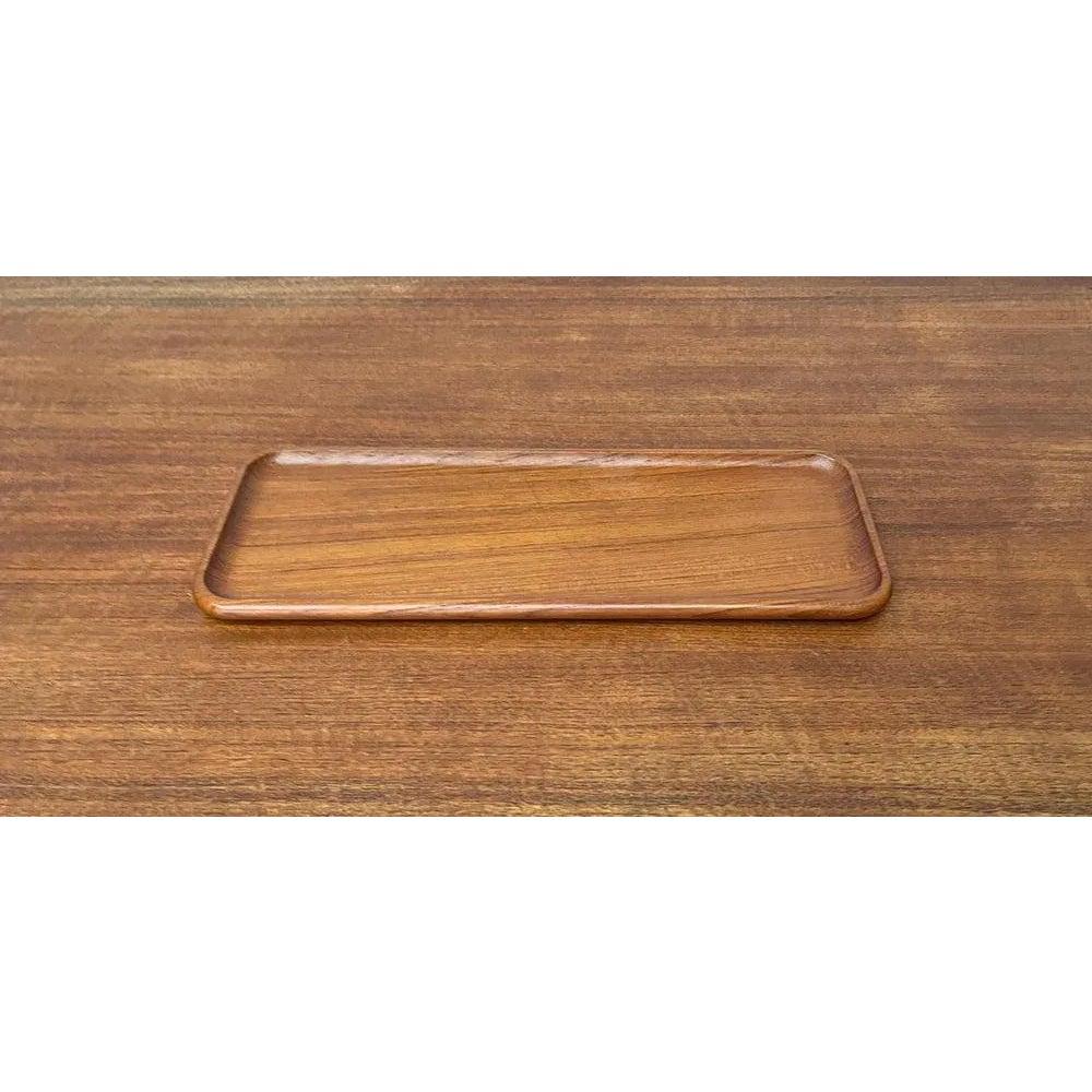 Schwedisches Teakholz-Tablett aus der Jahrhundertmitte von Äkta Teak, 1960er Jahre im Angebot 5