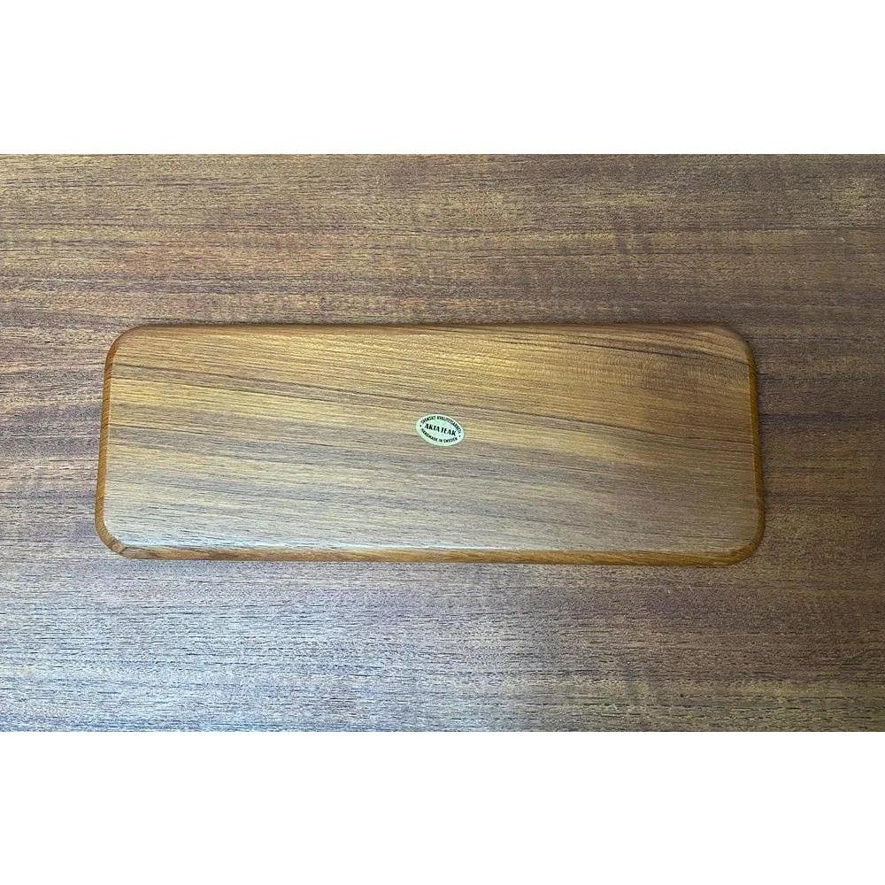Schwedisches Teakholz-Tablett aus der Jahrhundertmitte von Äkta Teak, 1960er Jahre im Angebot 4