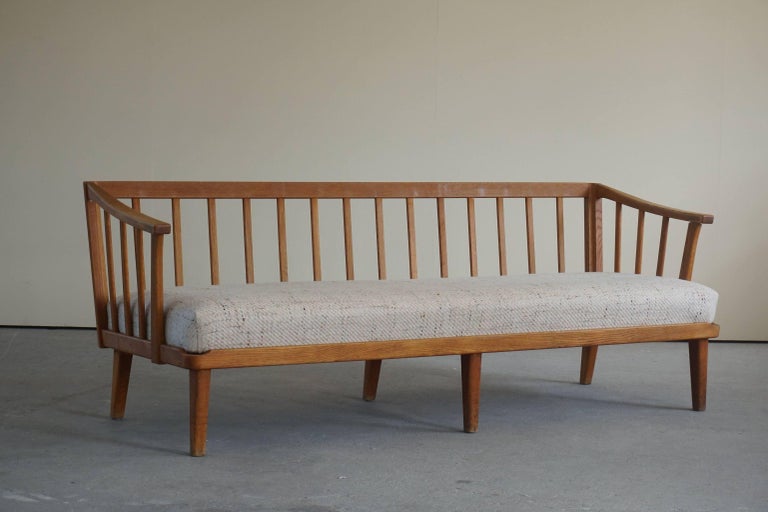 Mid Century Swedish Three Seater Sofa by Carl Malmsten, Model 