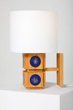 Base de lampe murale suédoise du milieu du siècle en pin par Ateljé Glas & Trä, 1970