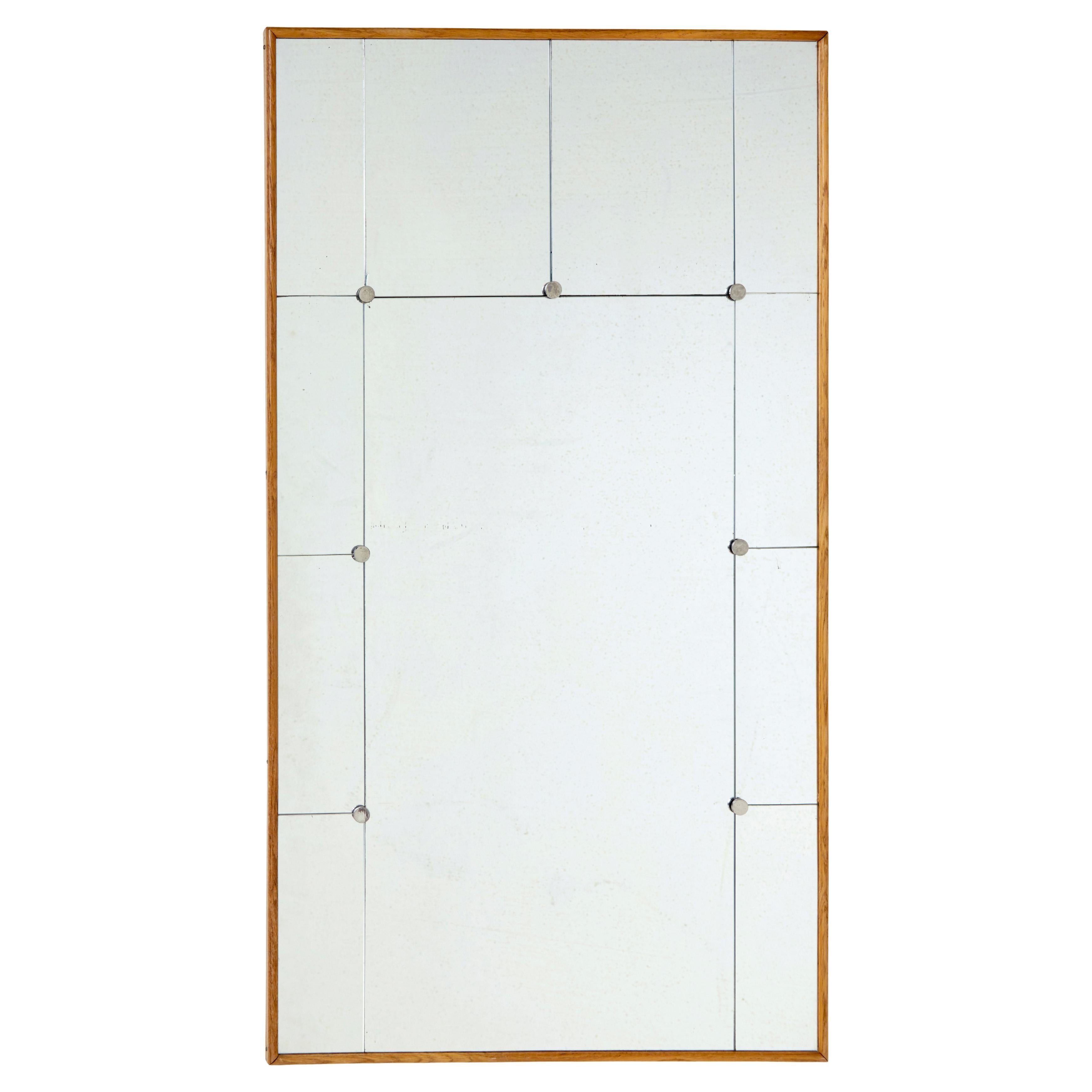 Mid century Swedish wall mirror For Sale