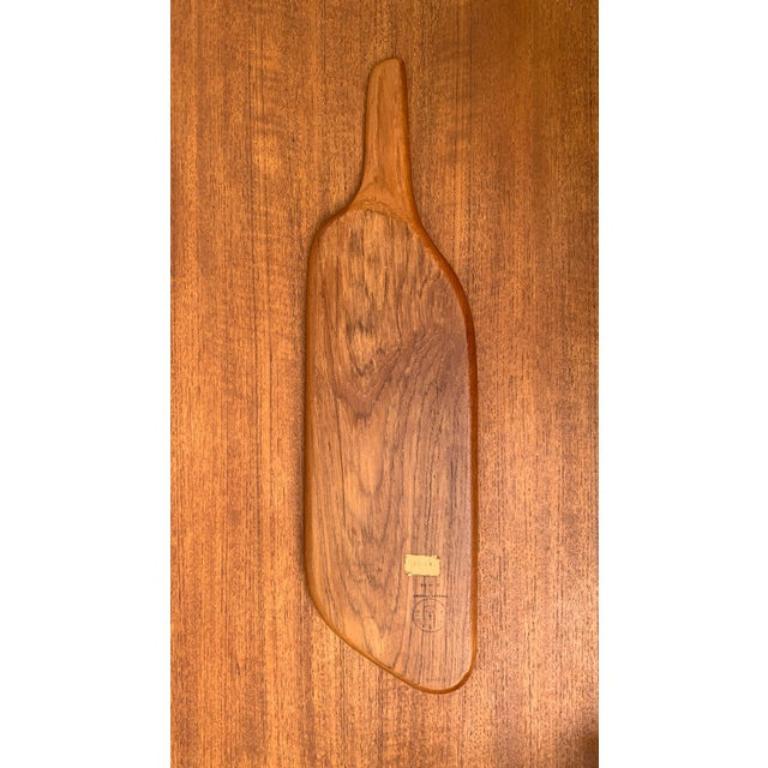 Svedese Ciotola svedese di metà secolo in legno di teak di Upsala Slöjd, anni '60 in vendita