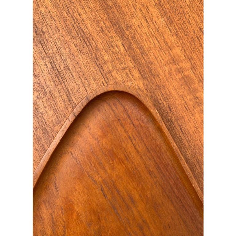 XX secolo Ciotola svedese di metà secolo in legno di teak di Upsala Slöjd, anni '60 in vendita