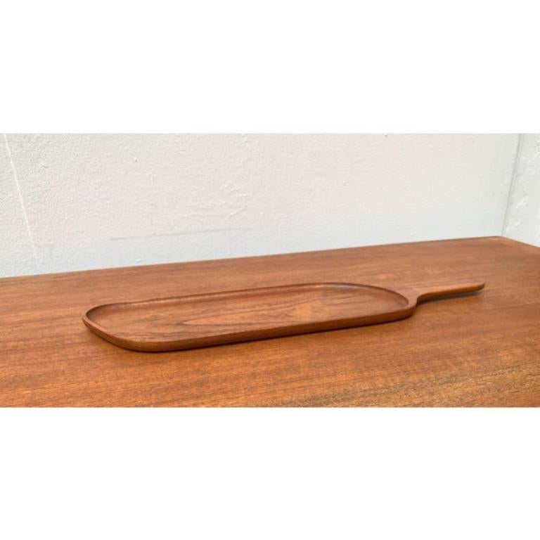 Ciotola svedese di metà secolo in legno di teak di Upsala Slöjd, anni '60 in vendita 1