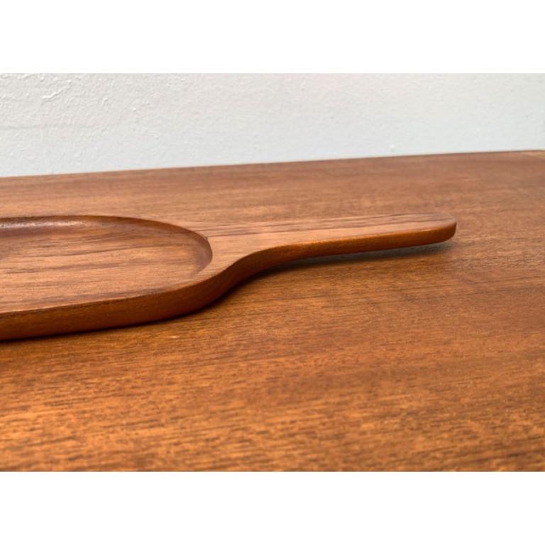 Ciotola svedese di metà secolo in legno di teak di Upsala Slöjd, anni '60 in vendita 2