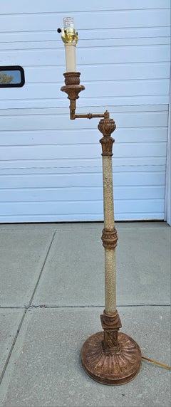 Mid Century Swing and Extension Arm Floor Lamp