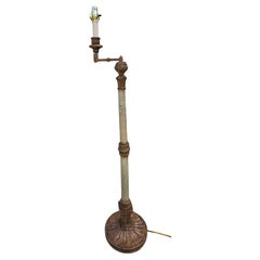 Mid Century Swing and Extension Arm Floor Lamp