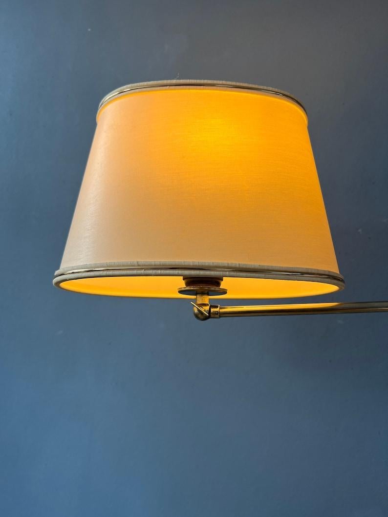 20th Century Mid Century Swing Arm Wall Lamp, 1970s For Sale