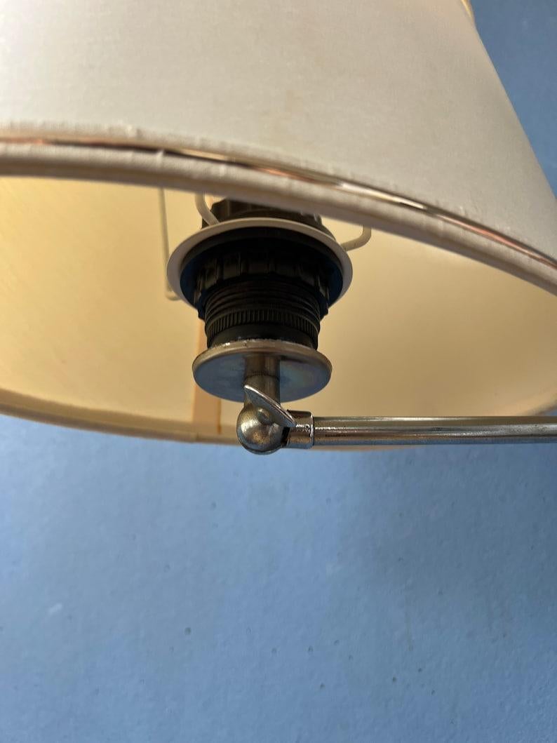 Mid Century Swing Arm Wall Lamp, 1970s For Sale 3