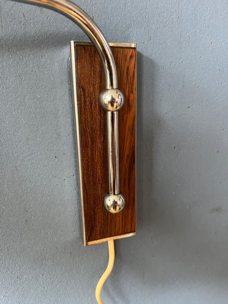 Mid Century Swing Arm Wall Lamp, 1970s For Sale 4
