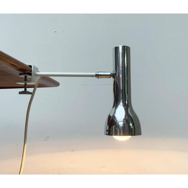 Mid-Century Swiss Clamp Table Lamp from Swiss Lamps International For Sale 6