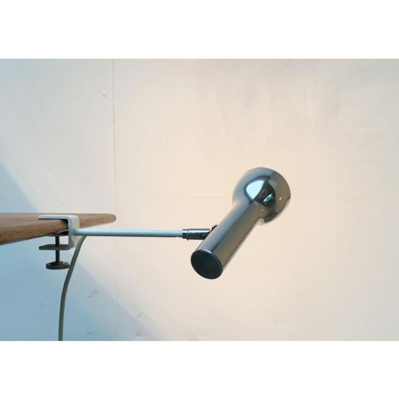 Mid-Century Modern Mid-Century Swiss Clamp Table Lamp from Swiss Lamps International For Sale