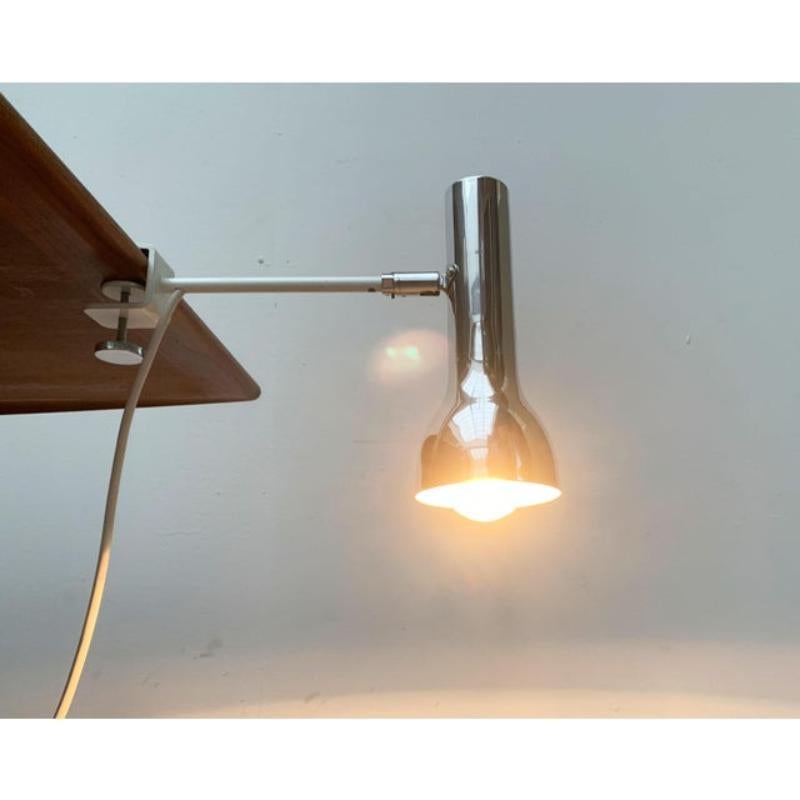 20th Century Mid-Century Swiss Clamp Table Lamp from Swiss Lamps International For Sale