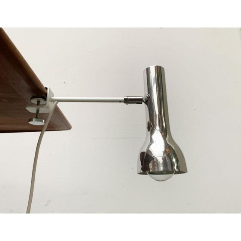Metal Mid-Century Swiss Clamp Table Lamp from Swiss Lamps International For Sale