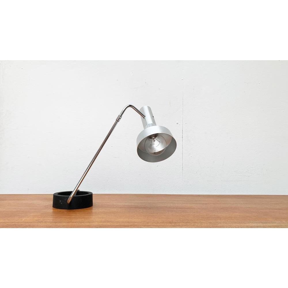 Mid-Century Modern Mid-Century Swiss Minimalist Minilux Table Lamp, 1960s For Sale