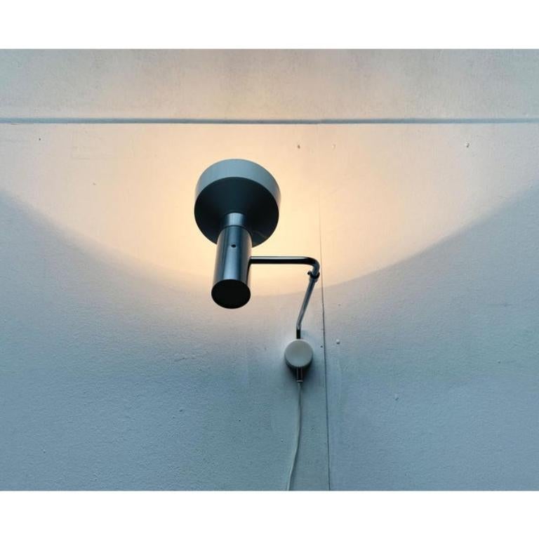 Lámpara de pared minimalista suiza de mediados de siglo Minilux para Baltensweiler, años 60 Moderno de mediados de siglo en venta