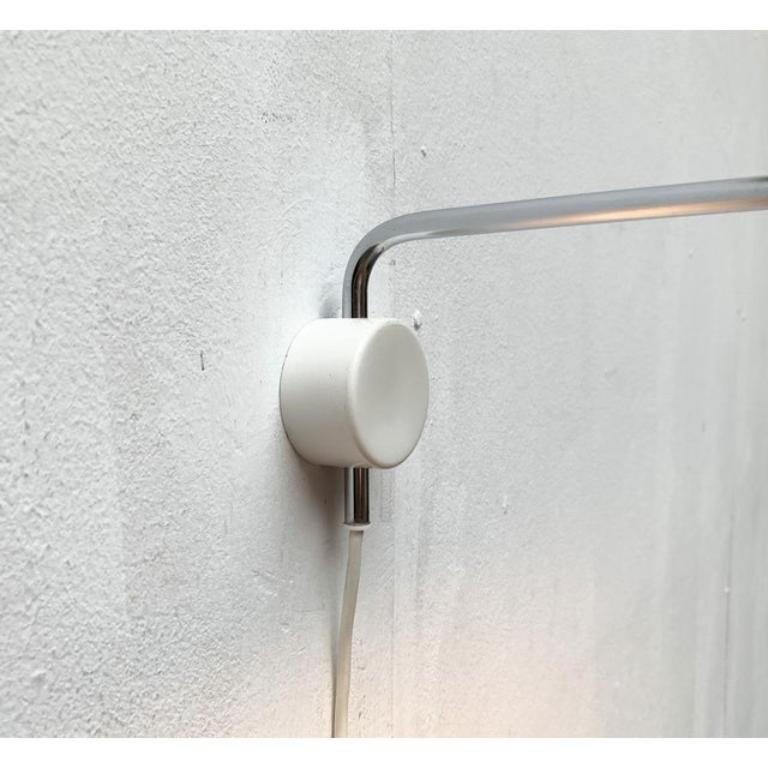 Lámpara de pared minimalista suiza de mediados de siglo Minilux para Baltensweiler, años 60 en venta 2