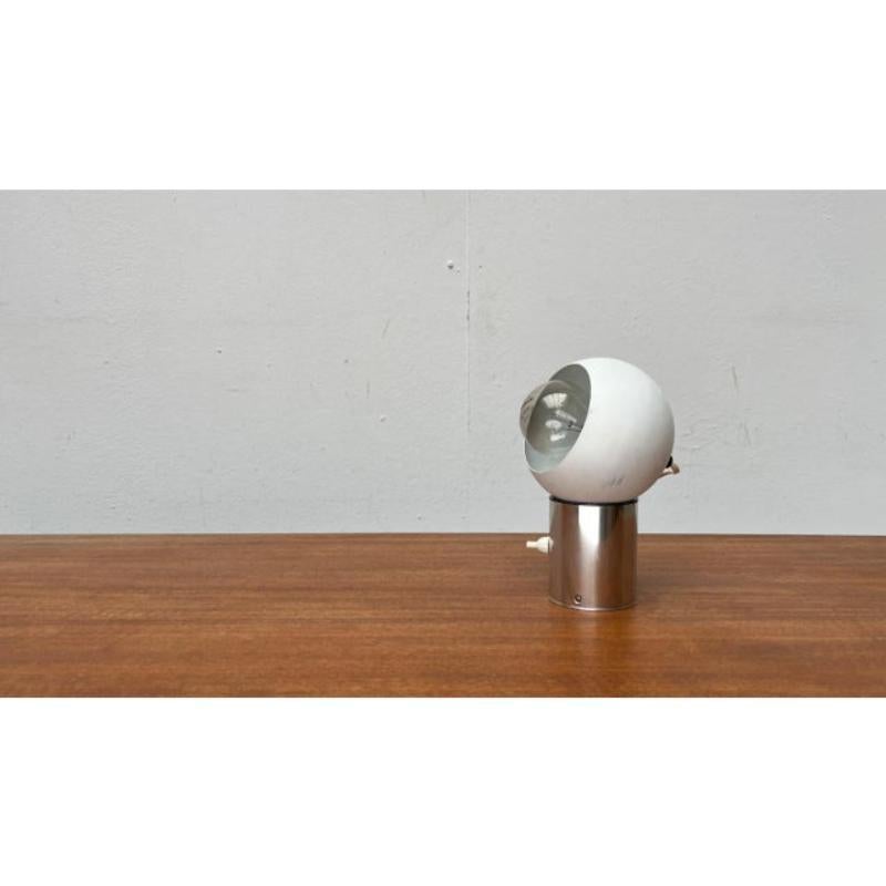 Mid-Century Modern Lampe de bureau suisse minimaliste de l'ère spatiale, années 1960 en vente