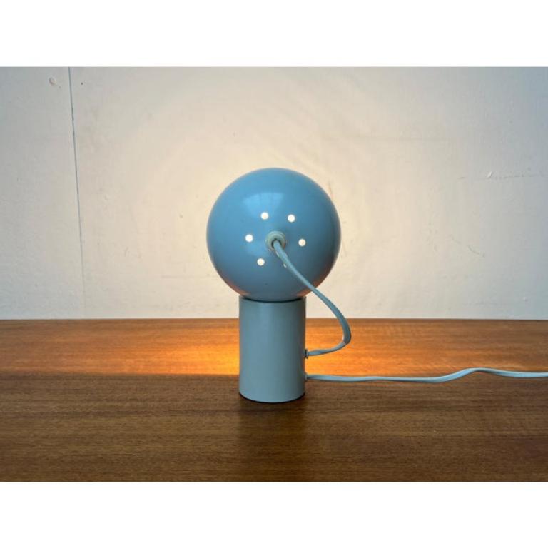 20ième siècle Lampe de table magnétique suisse minimaliste de l'ère spatiale, années 1960 en vente