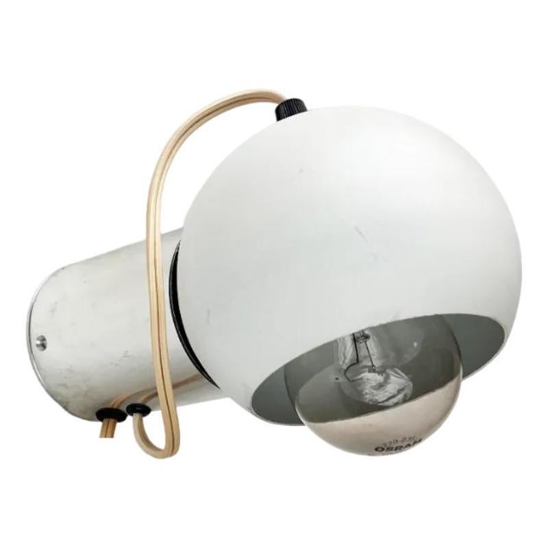 Lampe de bureau suisse minimaliste de l'ère spatiale, années 1960