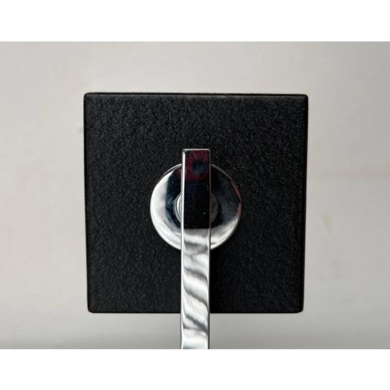 Metal Mid-Century Swiss Minimalist Table Lamp from Megal, 1960s For Sale