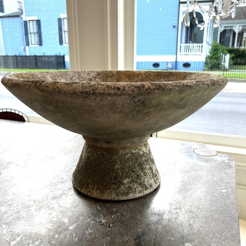 Concrete Mid-Century Swiss Pair of Willy Guhl Jardinieres on Stands
