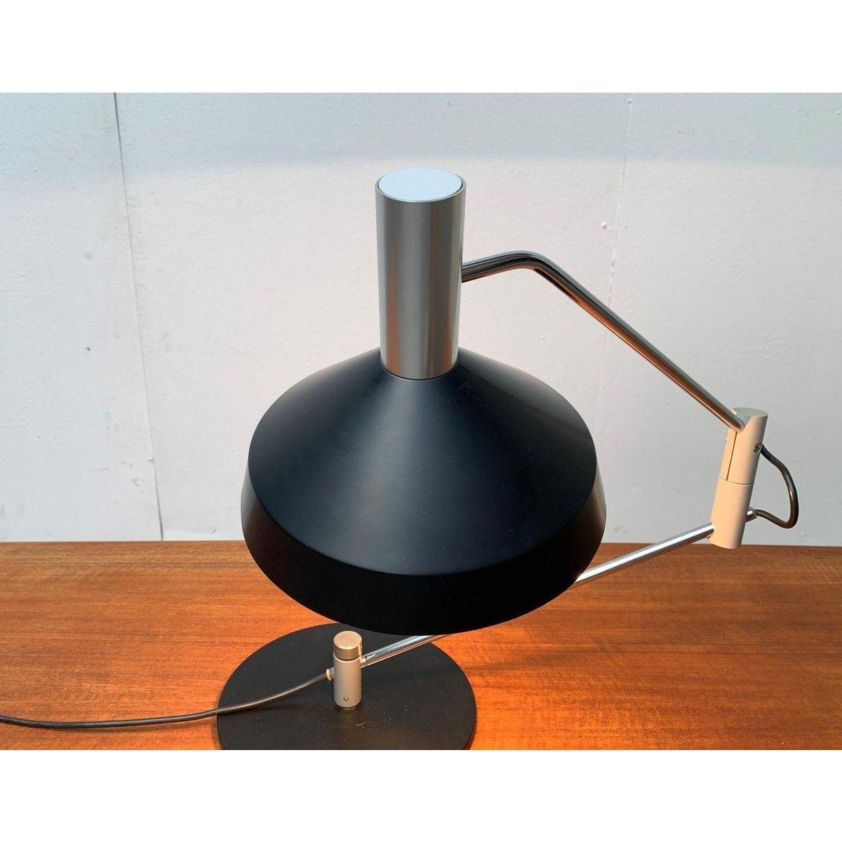 Mid-Century Swiss Pentarkus Table Lamp by Rosemarie and Rico Baltensweiler, 50s In Good Condition For Sale In Hamburg, DE