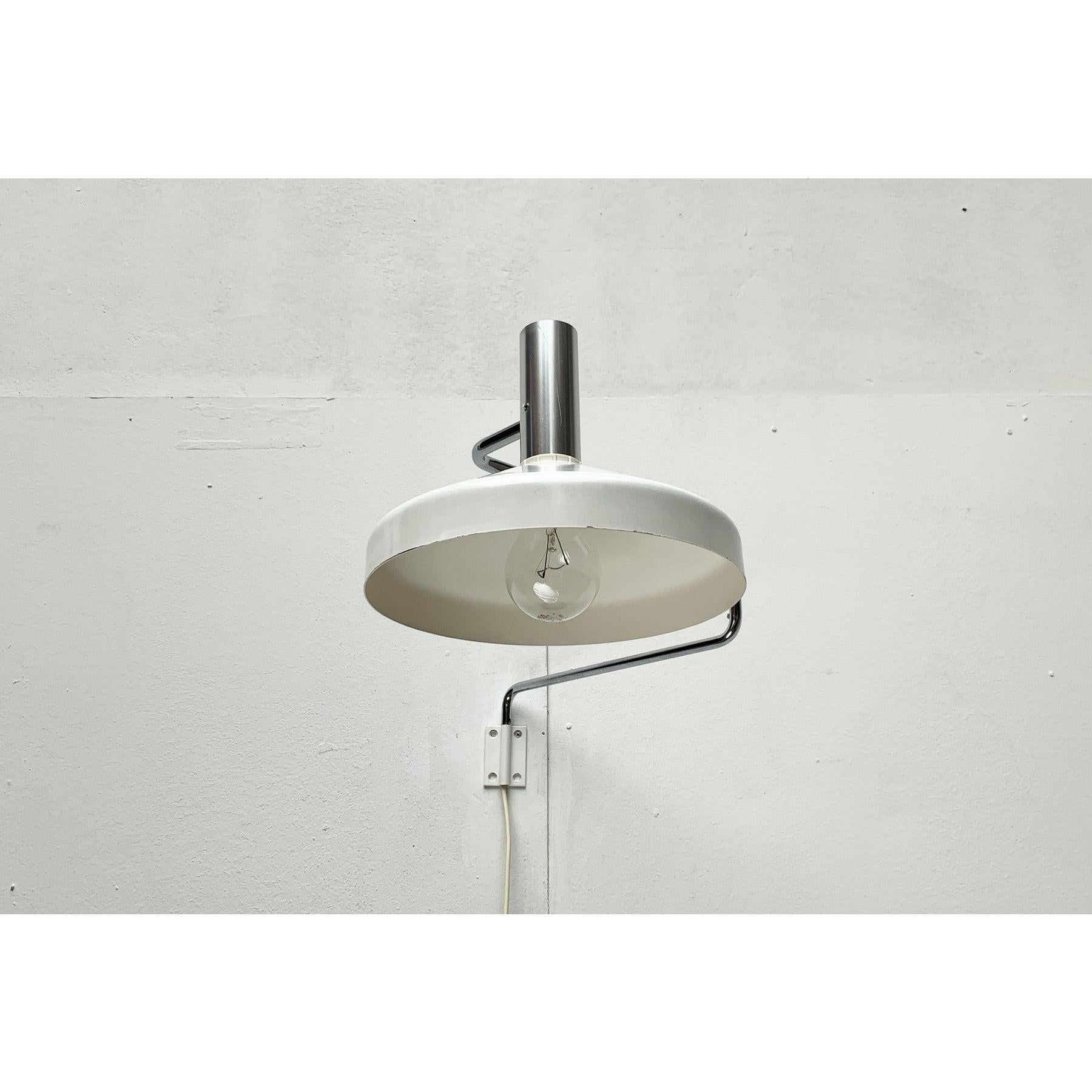 20th Century Mid-Century Swiss Pentarkus Wall Lamp by Rosemarie and Rico Baltensweiler, 1950s For Sale