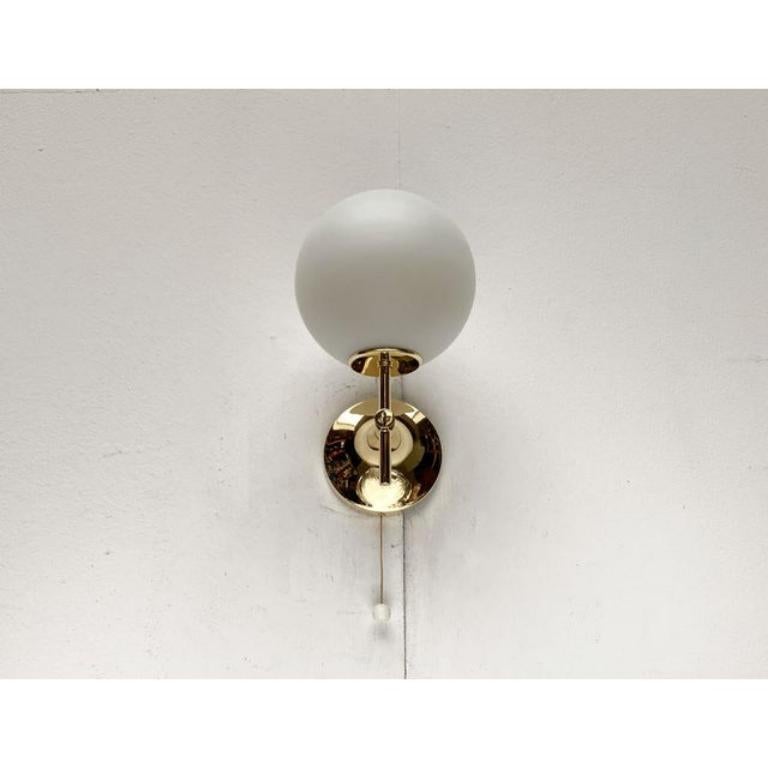 Applique en laiton de l'ère spatiale suisse du milieu du siècle par E.R. Nele pour Temde 1960 Excellent état - En vente à Hamburg, DE