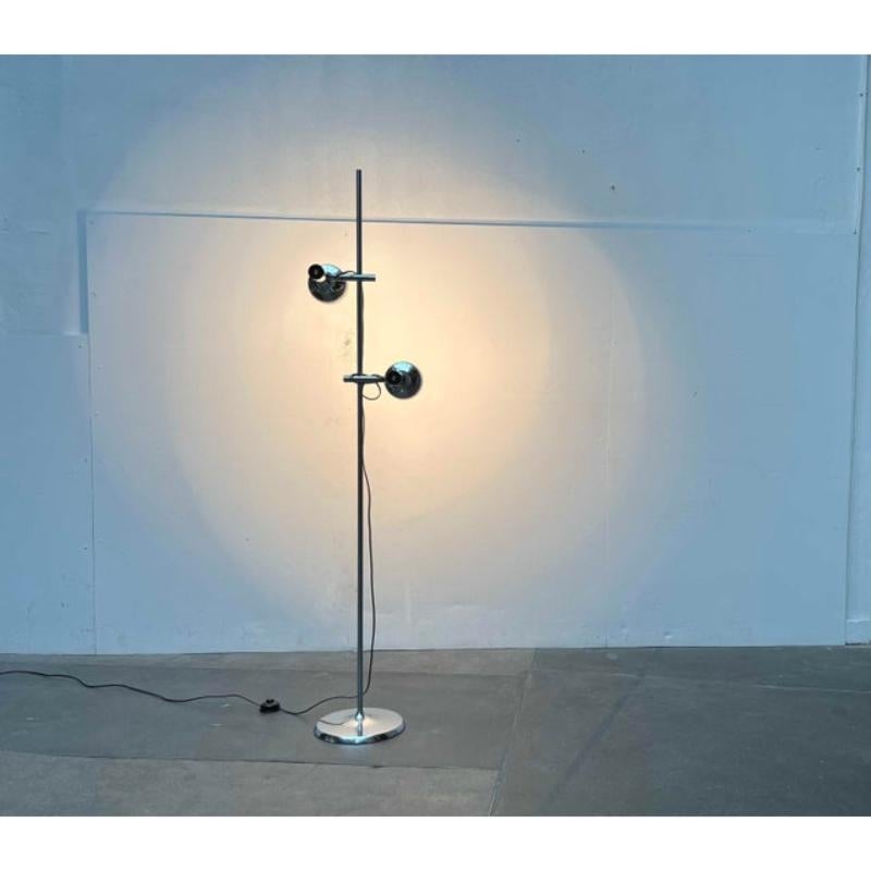Lámpara de pie de la era espacial suiza de mediados de siglo, por SLZ Team para Swisslamps, años 60 en venta 1