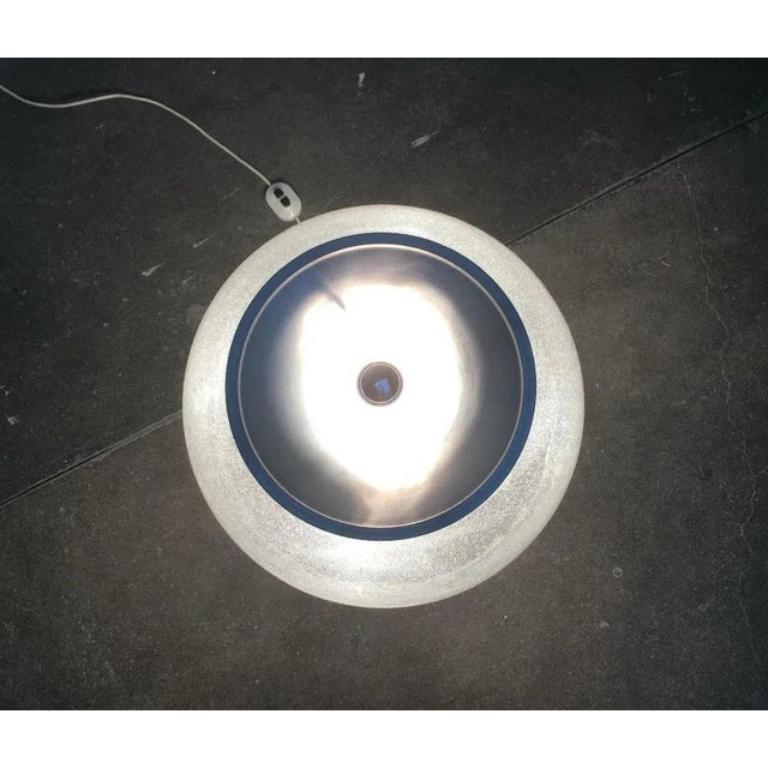 20th Century Mid-Century Swiss Space Age Mushroom Floor Lamp from Temde, 1960s For Sale