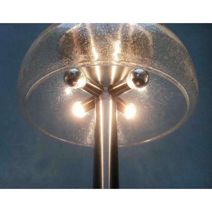Mid-Century Modern Mid-Century Swiss Space Age Mushroom Type 60 Table Lamp from Temde, 1960s For Sale