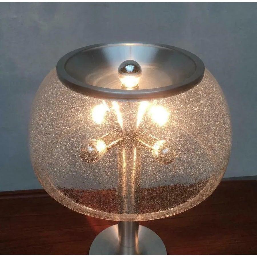 20th Century Mid-Century Swiss Space Age Mushroom Type 60 Table Lamp from Temde, 1960s For Sale