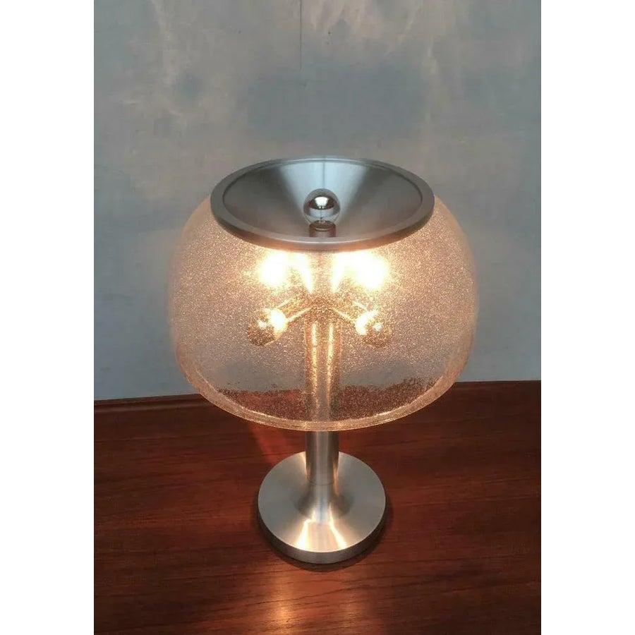 Mid-Century Swiss Space Age Mushroom Type 60 Table Lamp from Temde, 1960s For Sale 3