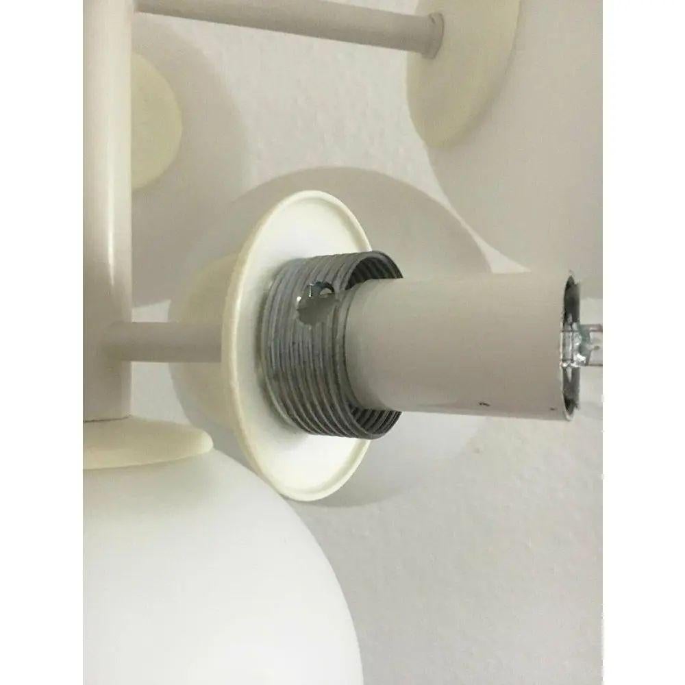 Mid-Century Schweizer Space Age-Hängelampe-Kronleuchterlampe von E. R. Nele, 1960er Jahre im Angebot 5