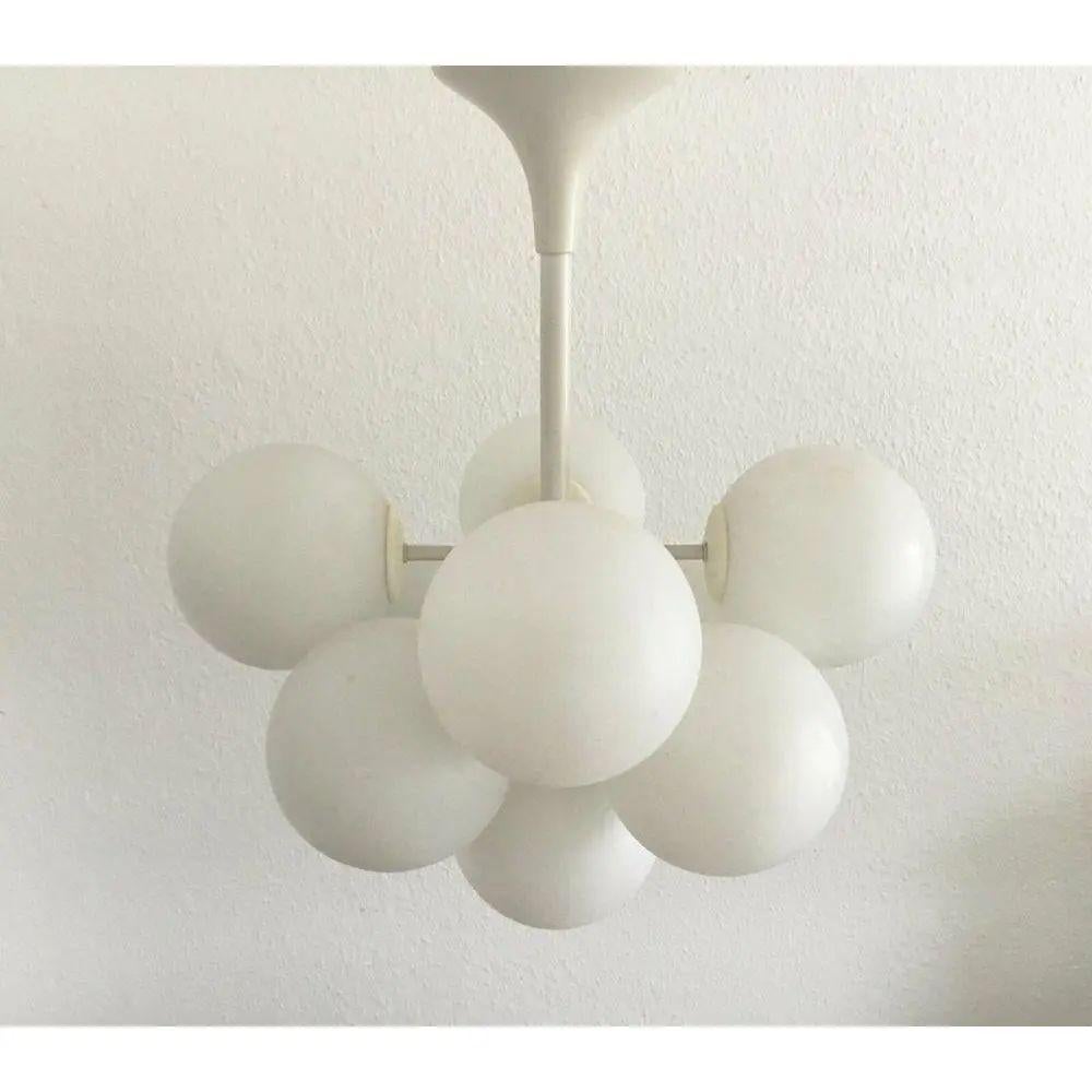 Mid-Century Schweizer Space Age-Hängelampe-Kronleuchterlampe von E. R. Nele, 1960er Jahre (Moderne der Mitte des Jahrhunderts) im Angebot