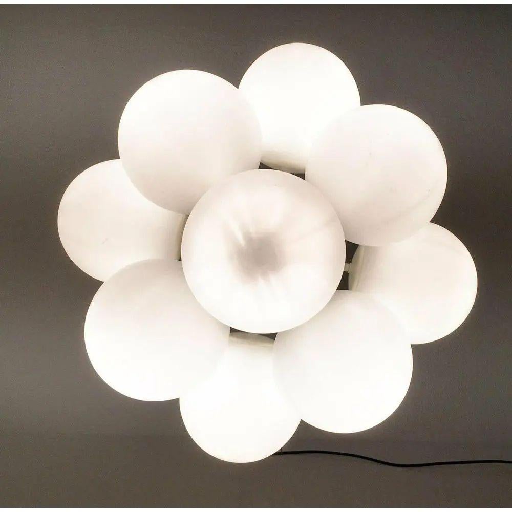 Mid-Century Schweizer Space Age-Hängelampe-Kronleuchterlampe von E. R. Nele, 1960er Jahre (Schweizerisch) im Angebot