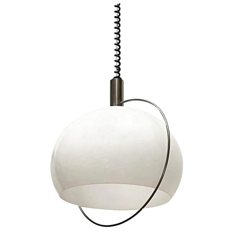 Schweizer Space Age Pendelleuchte aus der Jahrhundertmitte von Temde, 1960er Jahre