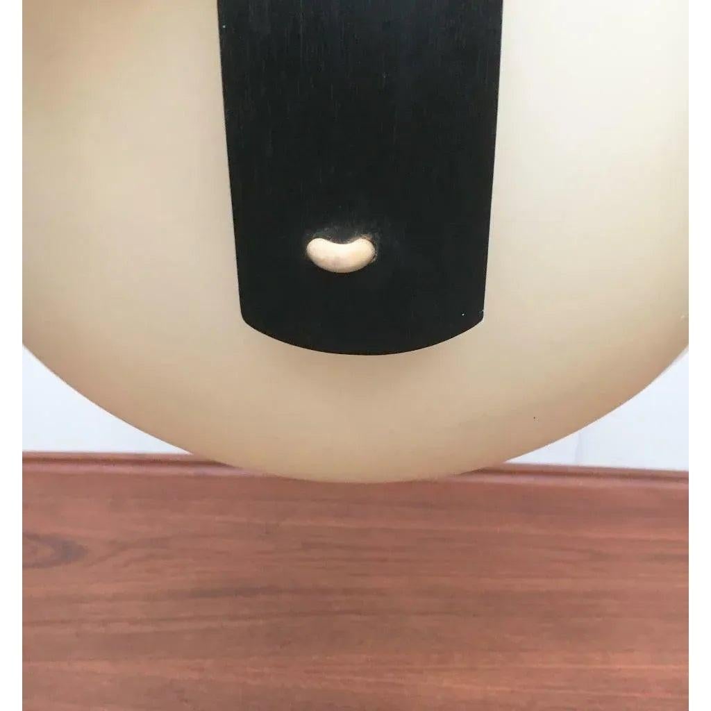 Plastica Lampada a sospensione in plastica e compensato di Temde, anni '60, Svizzera, metà secolo. in vendita