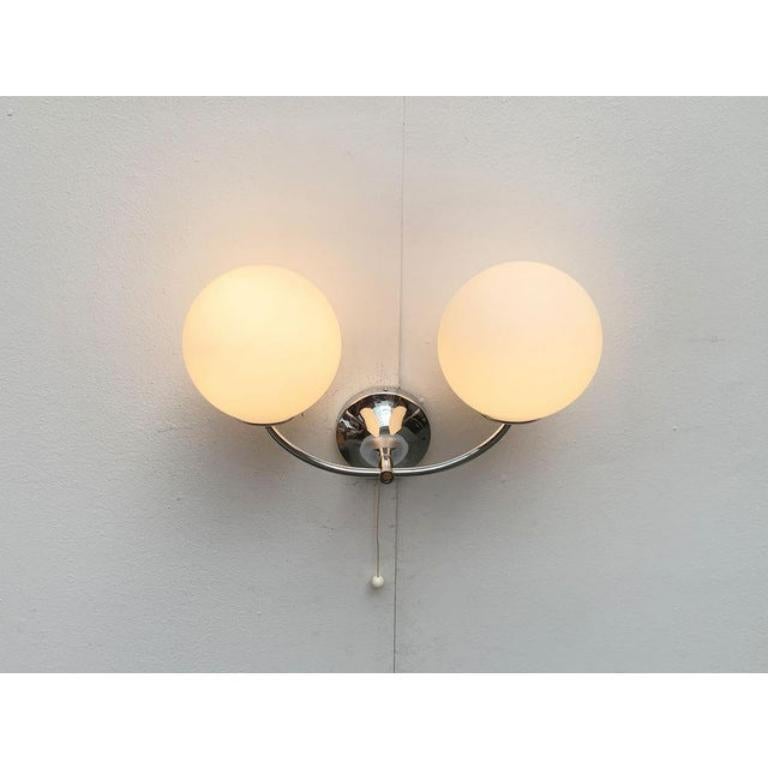 Sconce dell'era spaziale svizzera di metà secolo di E.R. Nele per Temde, anni '60 in vendita 5