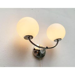 Sconce dell'era spaziale svizzera di metà secolo di E.R. Nele per Temde, anni '60