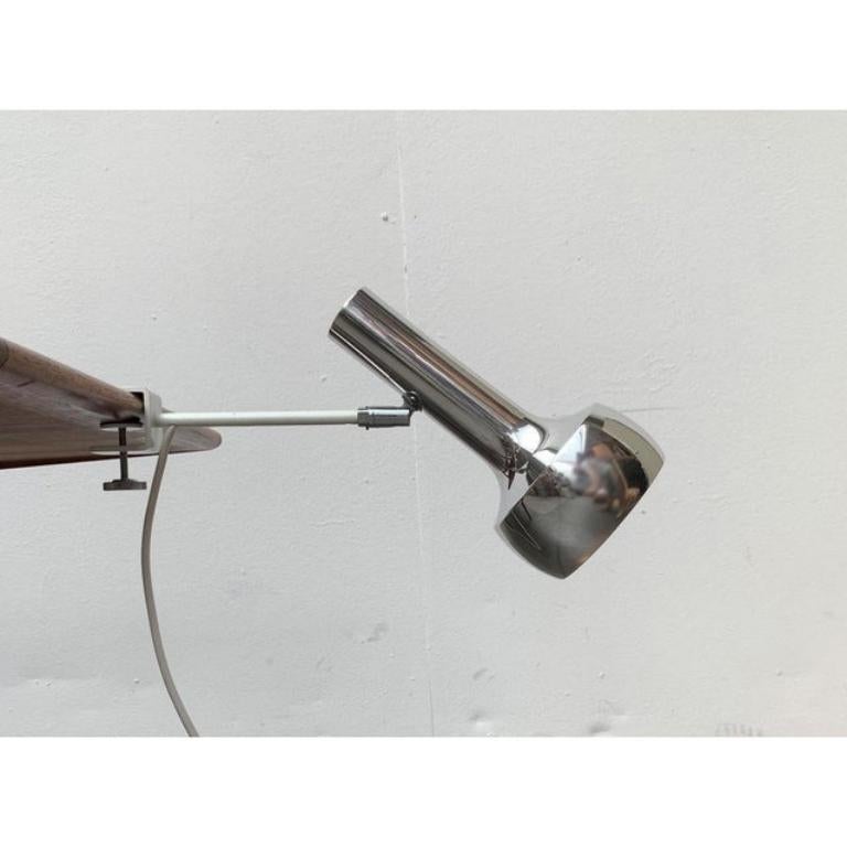 20ième siècle Lampe de table suisse de l'ère Space du milieu du siècle par SLZ Team pour Swiss Lamps, 1960s en vente