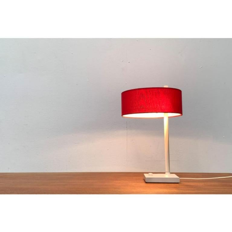 Mid-Century Swiss Space Age Type 26 Minimalist Table Lamp from Temde, 1960s For Sale 5