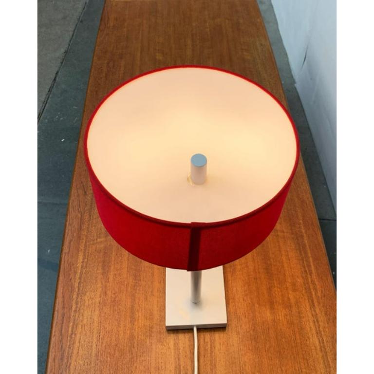 Mid-Century Swiss Space Age Type 26 Minimalist Table Lamp from Temde, 1960s For Sale 1