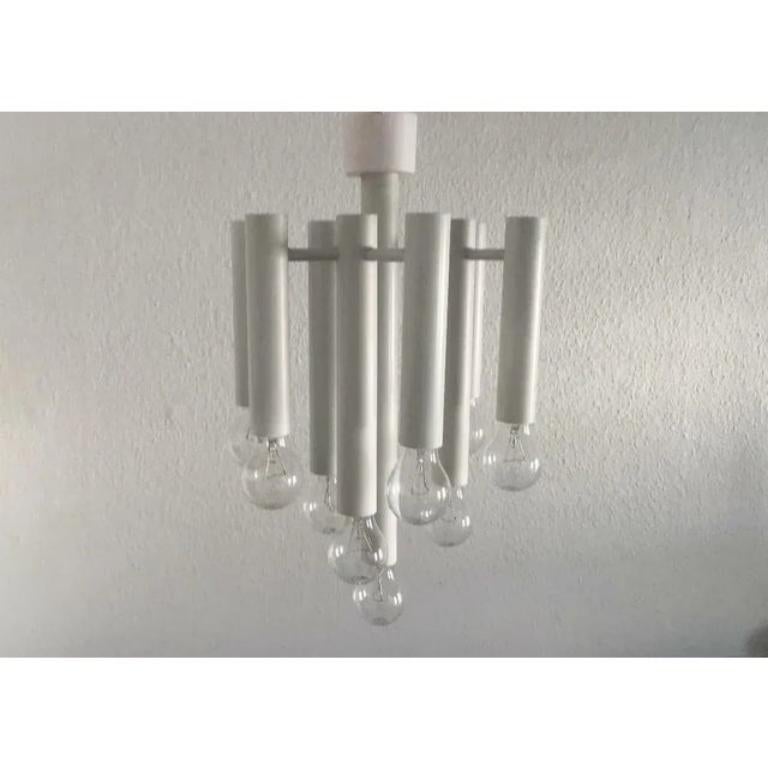 Mid-Century Swiss Space Age Type 415 Minimalist Pendant Lamp from Temde, 1960s For Sale 5