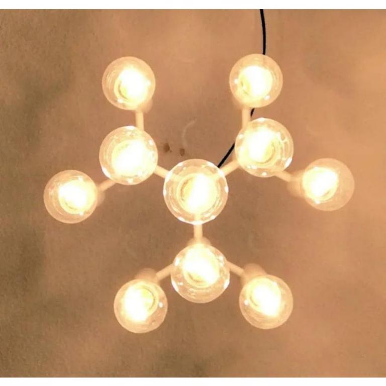 Mid-Century Modern Mid-Century Swiss Space Age Type 415 Minimalist Pendant Lamp from Temde, 1960s For Sale