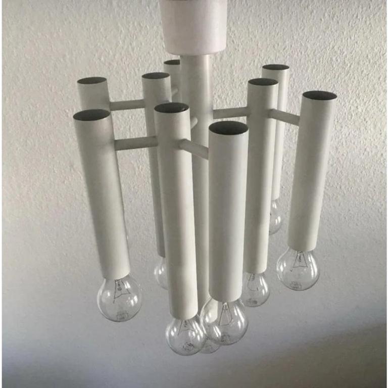 Mid-Century Swiss Space Age Type 415 Minimalist Pendant Lamp from Temde, 1960s In Excellent Condition For Sale In Hamburg, DE