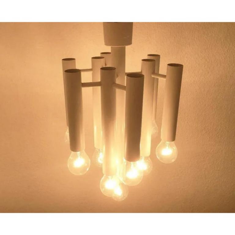 Mid-Century Swiss Space Age Type 415 Minimalist Pendant Lamp from Temde, 1960s For Sale 1