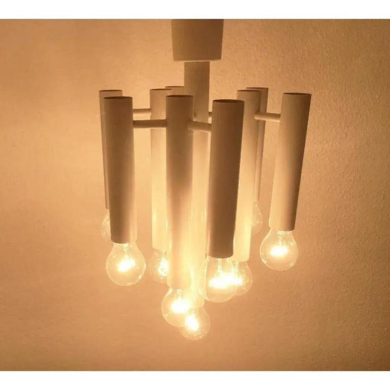 Mid-Century Swiss Space Age Type 415 Minimalist Pendant Lamp from Temde, 1960s For Sale 3